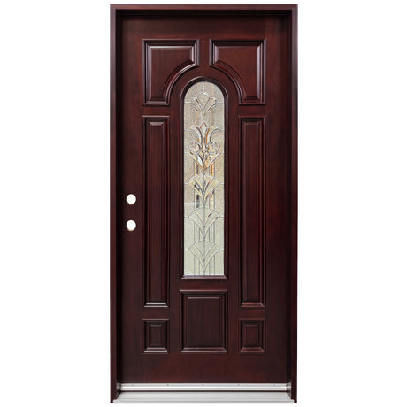 Solid Wood Entry Door-M280
