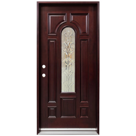Solid Wood Entry Door-M280