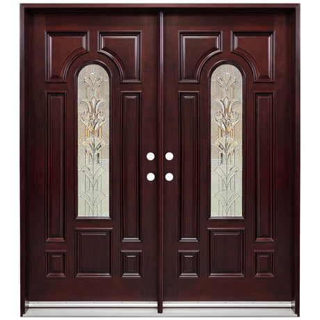 Solid Wood Entry Door-M280