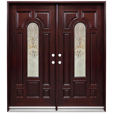 Solid Wood Entry Door-M280