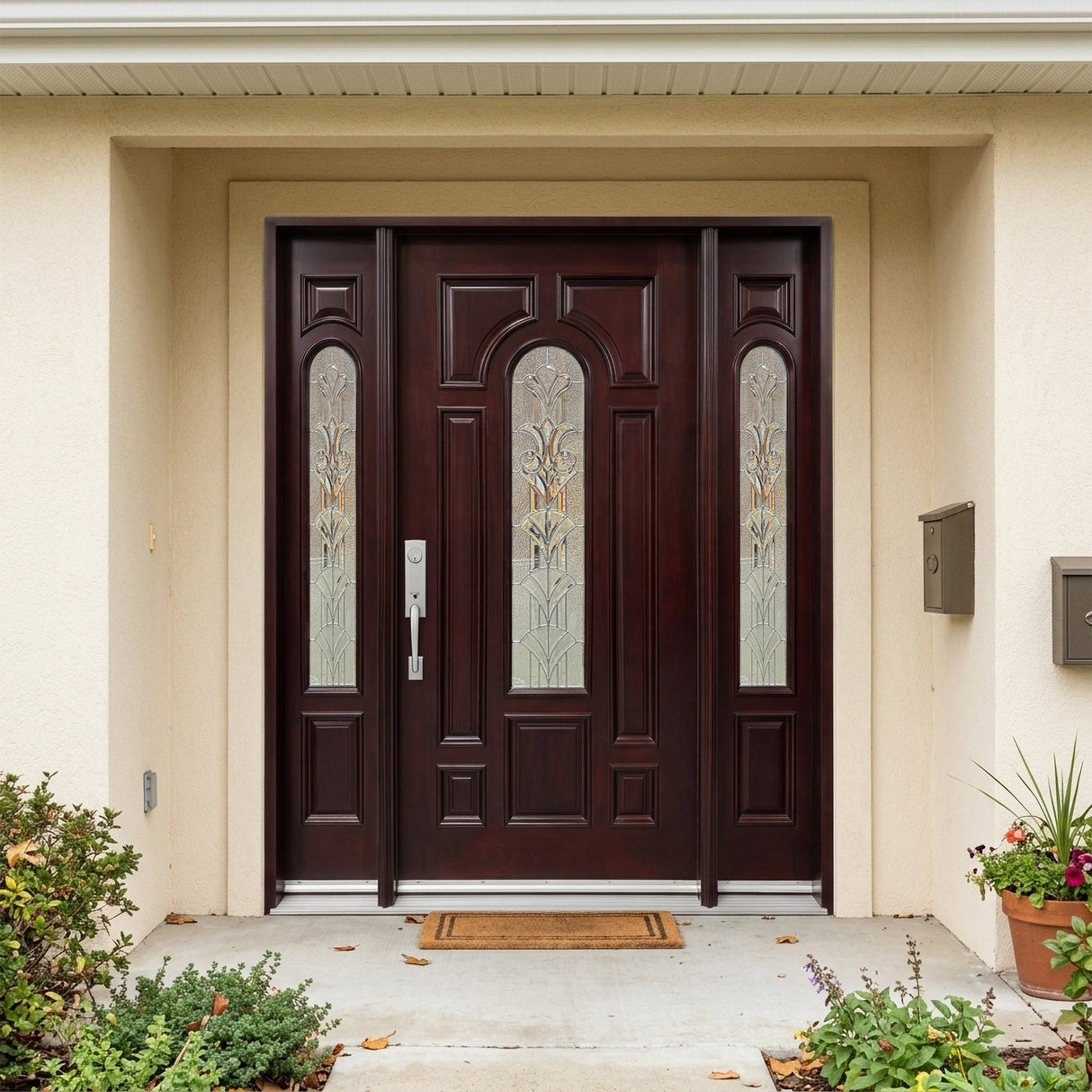 Solid Wood Entry Door-M280