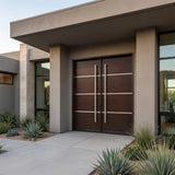 M4P-The Austin - Wood Double Entry Doors