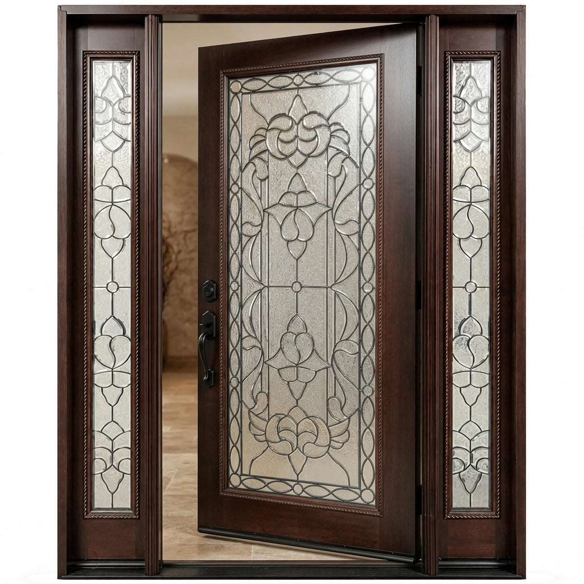 Solid Wood Exterior Door M577