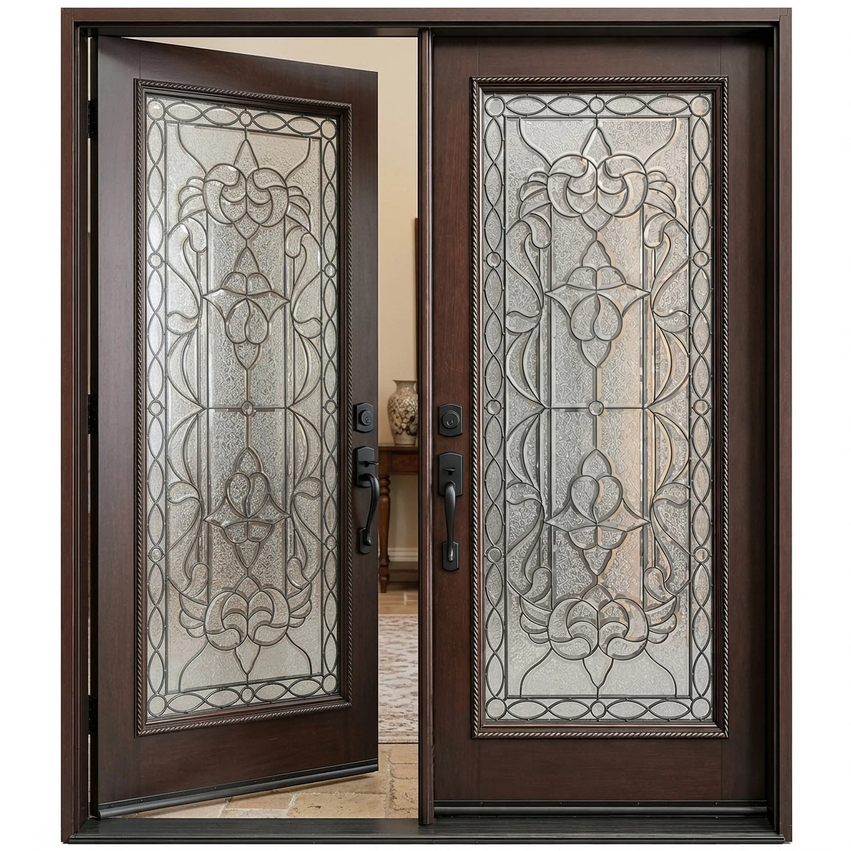 Solid Wood Exterior Door M577