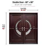 Solid Wood Exterior Door M580E