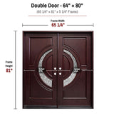 Solid Wood Exterior Door M580E