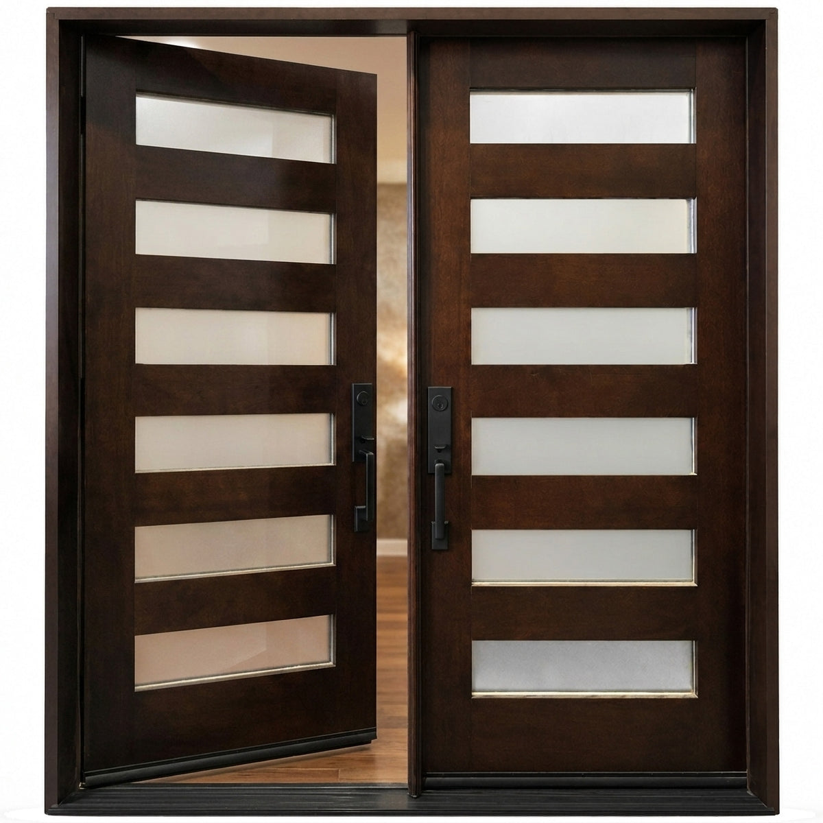 Solid Wood Exterior Door M6P