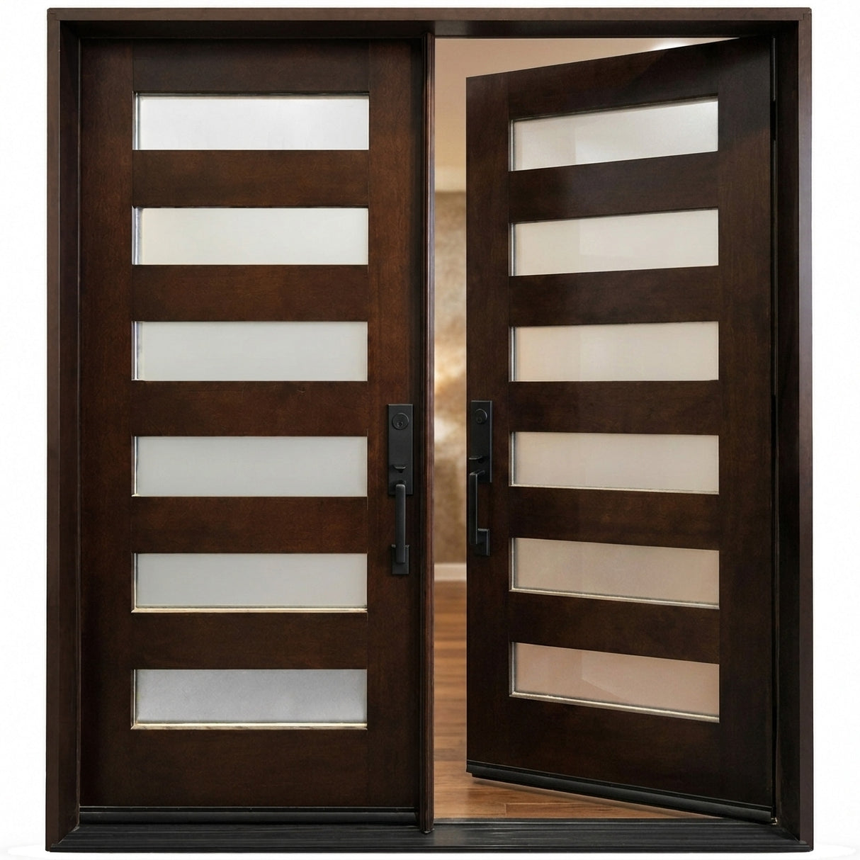 Solid Wood Exterior Door M6P
