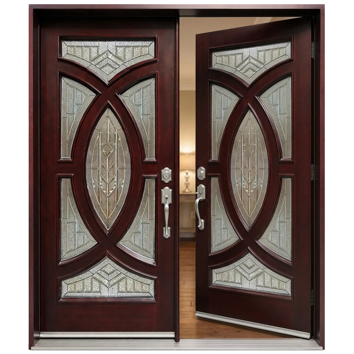 Solid Wood Exterior Door M705A