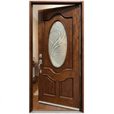 Prehung Solid Wood Exterior Door - M800G
