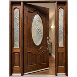 Prehung Solid Wood Exterior Door - M800G