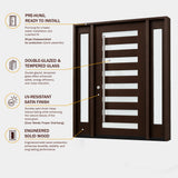M8P - Wood Entry Doors