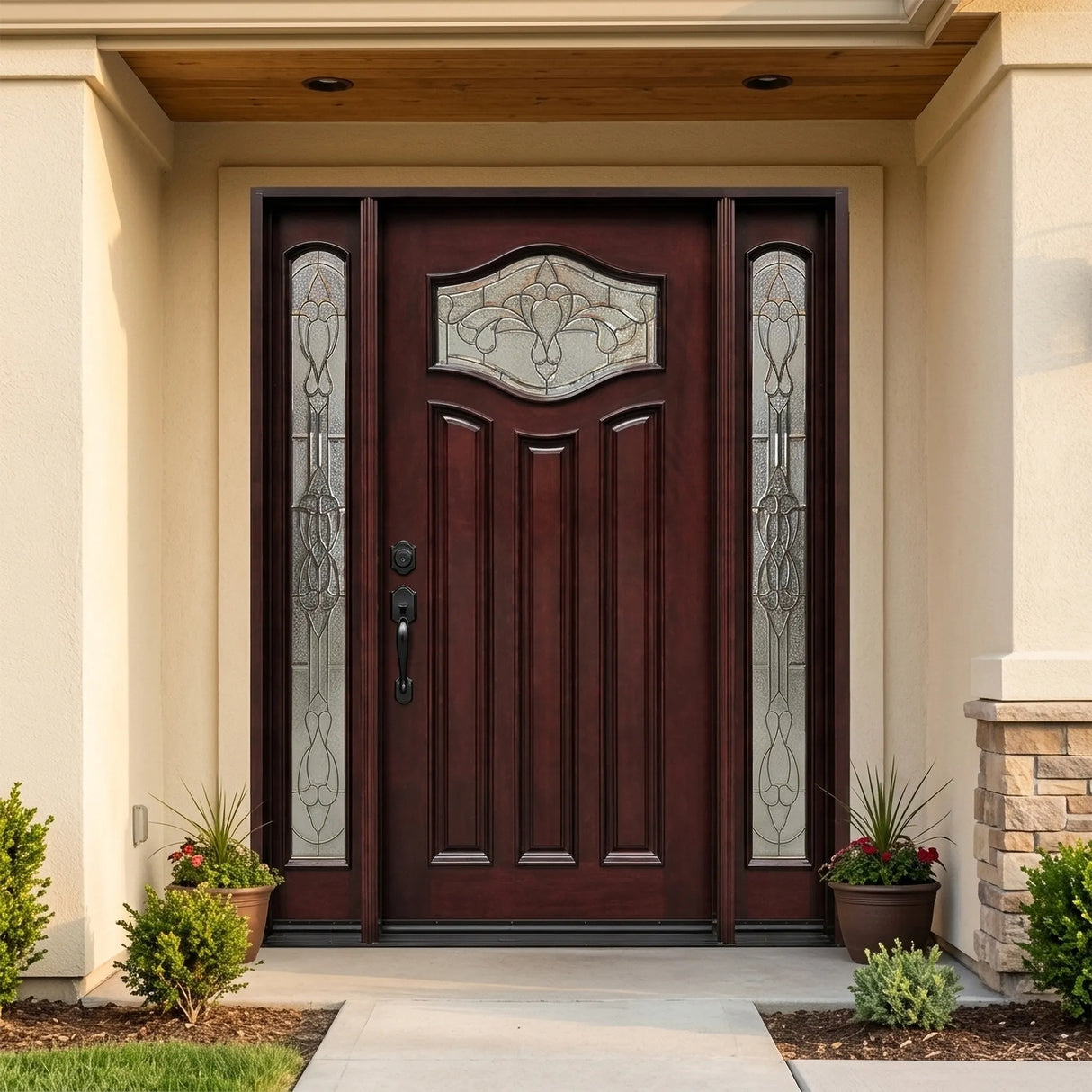 M-Paris Wood Exterior Door