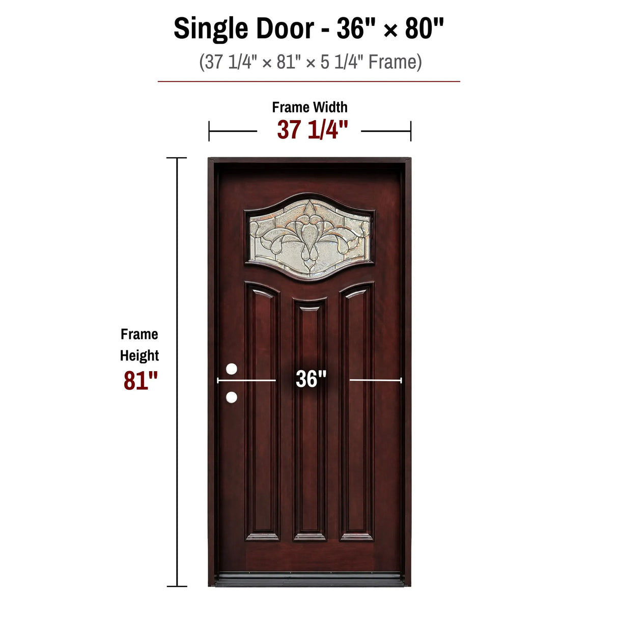 M-Paris Wood Exterior Door