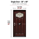 M-Paris Wood Exterior Door