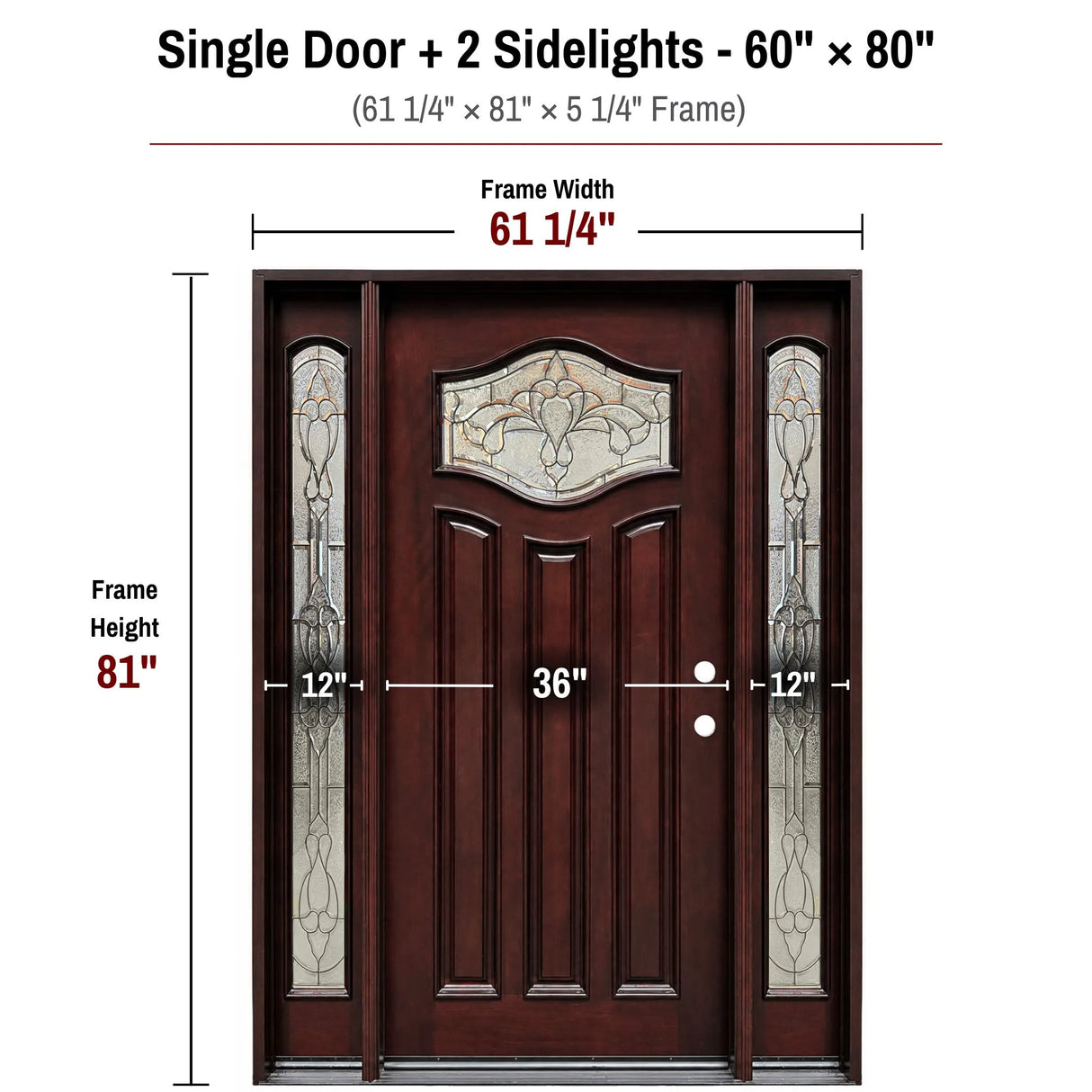 M-Paris Wood Exterior Door