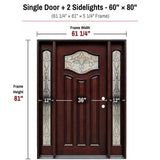 M-Paris Wood Exterior Door