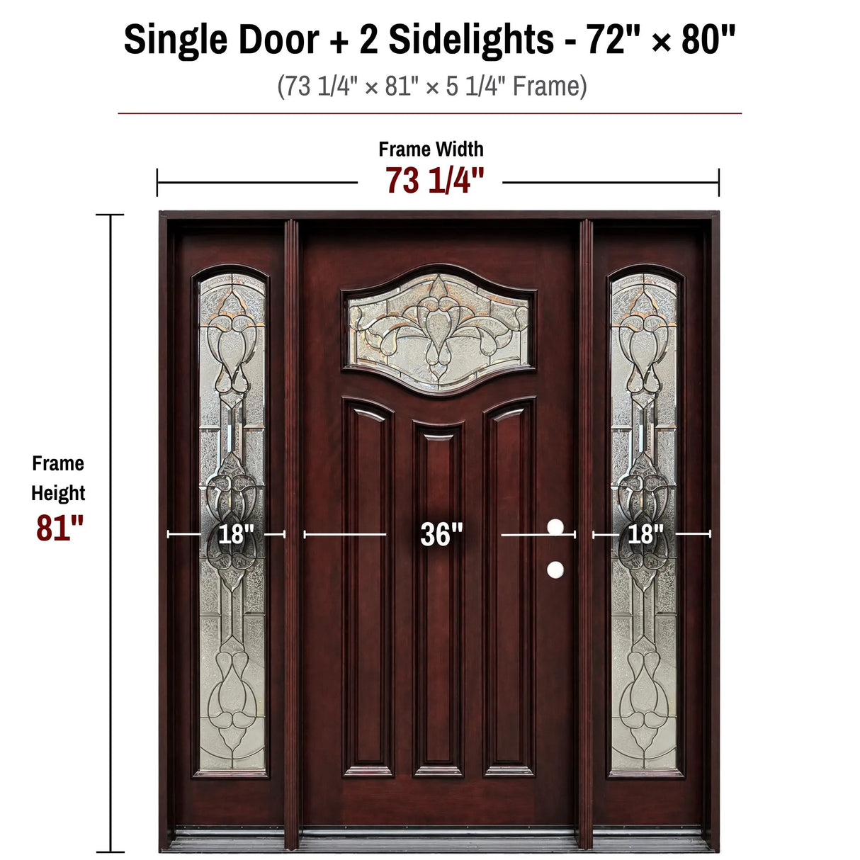 M-Paris Wood Exterior Door
