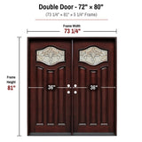 M-Paris Wood Exterior Door