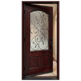 Prehung Solid Wood Entry Door - M002