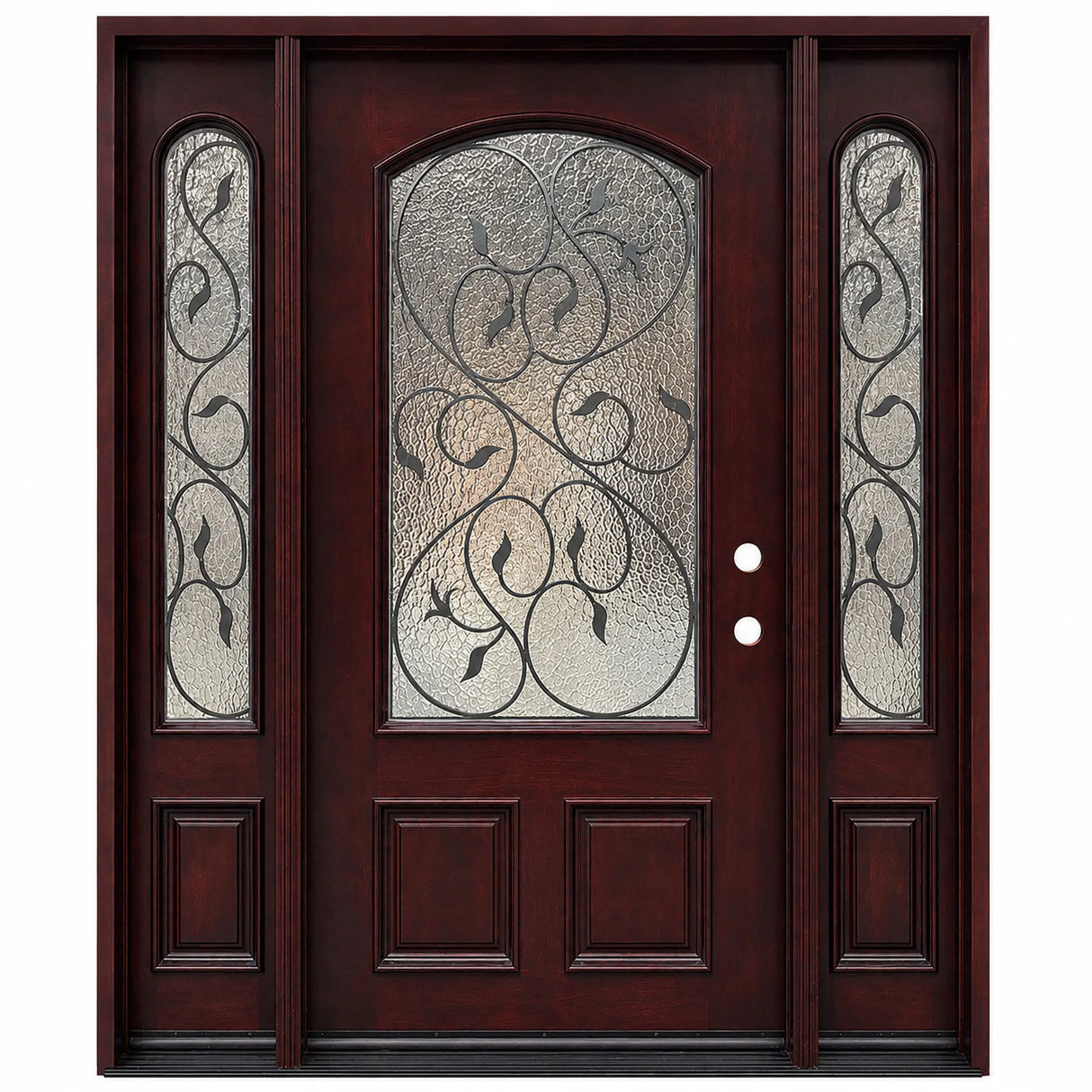 Prehung Solid Wood Entry Door - M002