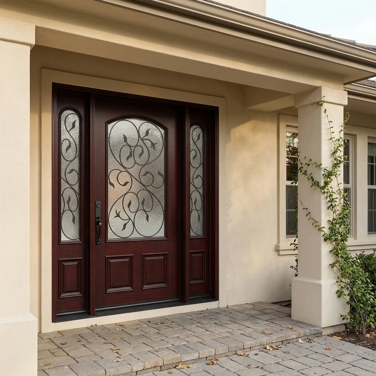 Prehung Solid Wood Entry Door - M002