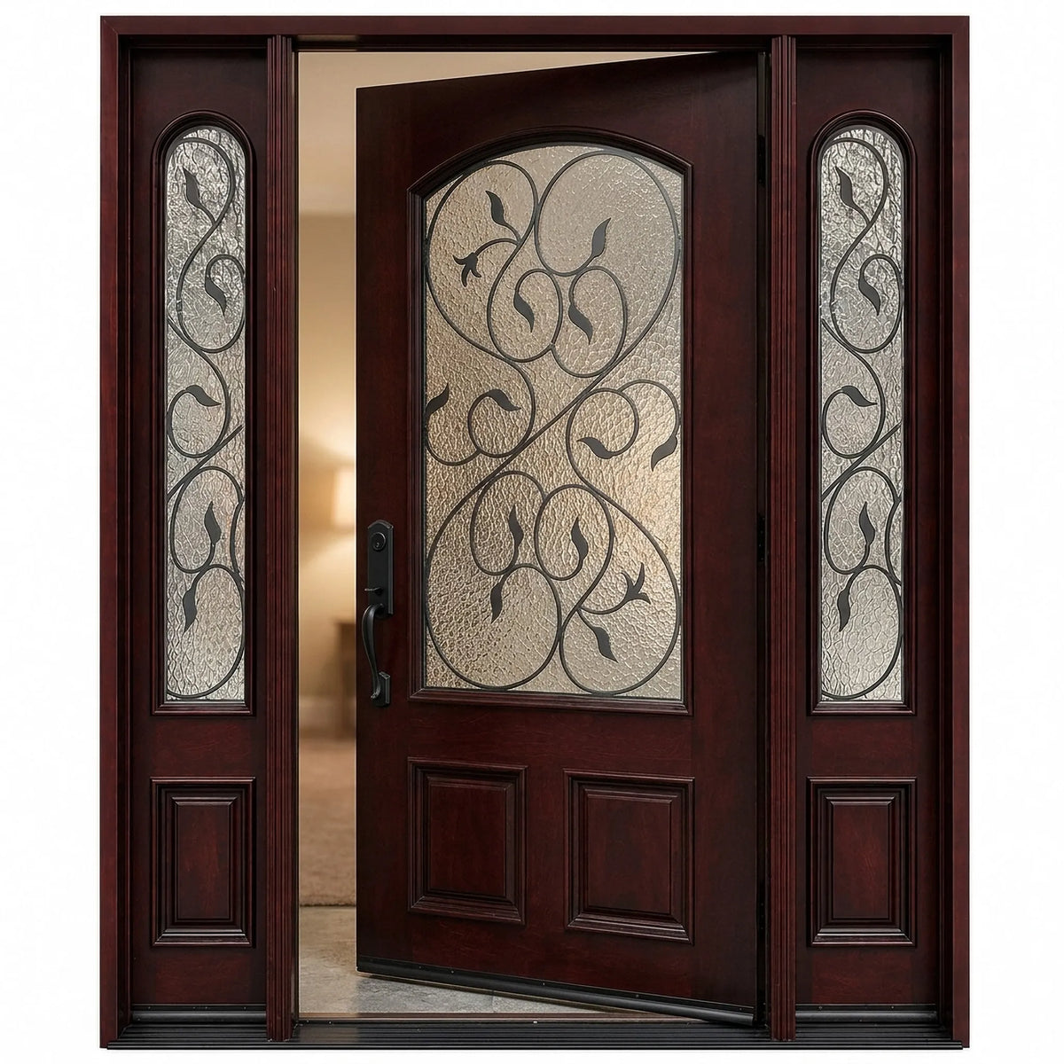 Prehung Solid Wood Entry Door - M002