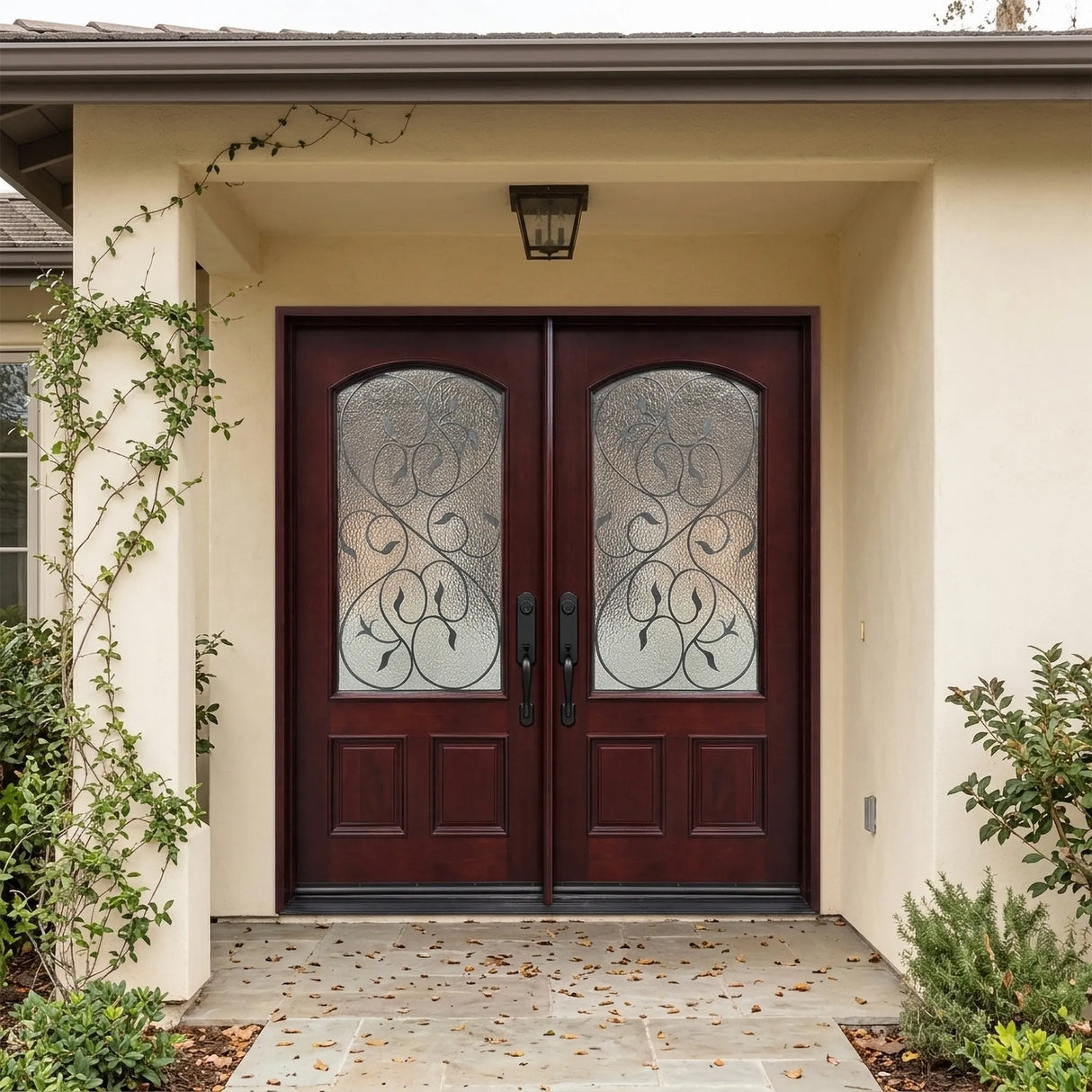 Prehung Solid Wood Entry Door - M002