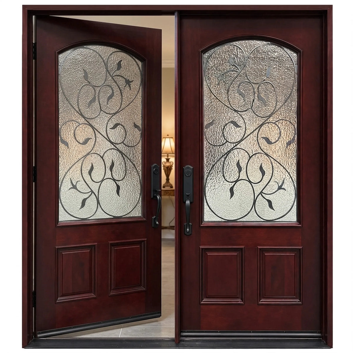 Prehung Solid Wood Entry Door - M002