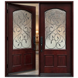 Prehung Solid Wood Entry Door - M002
