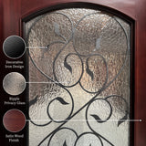 Prehung Solid Wood Entry Door - M002