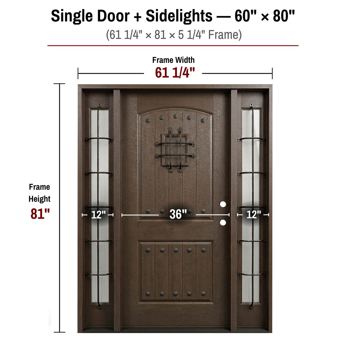 Fiberglass Exterior Door FD05