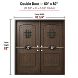 Fiberglass Exterior Door FD05
