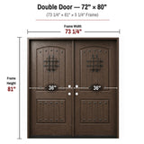 Fiberglass Exterior Door FD05