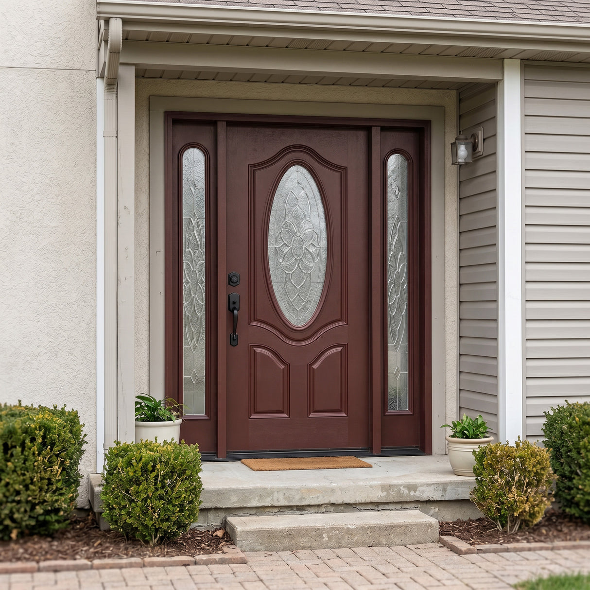 Fiberglass Entry Door FD800D