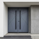 M2011 | Exterior Wood Double Doors