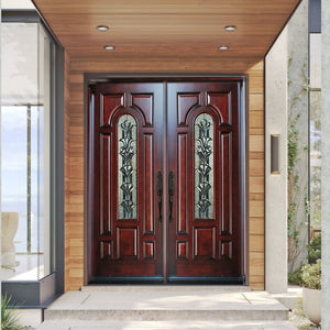 M280 Exterior Entry Wood Doors