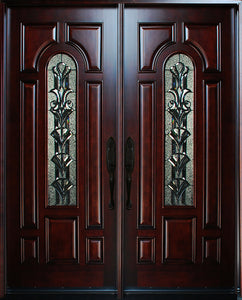 M280 Exterior Entry Wood Doors
