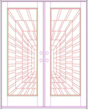 Load image into Gallery viewer, M300I Time Tunnel Exterior Wood Door