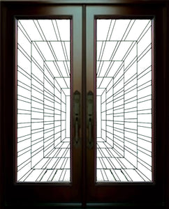 M300I Time Tunnel Exterior Wood Door