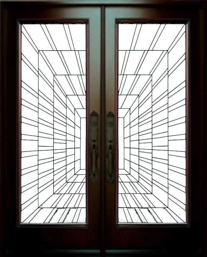 M300I Time Tunnel Exterior Wood Door