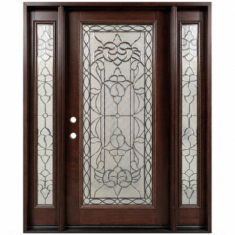 Solid Wood Exterior Door M577