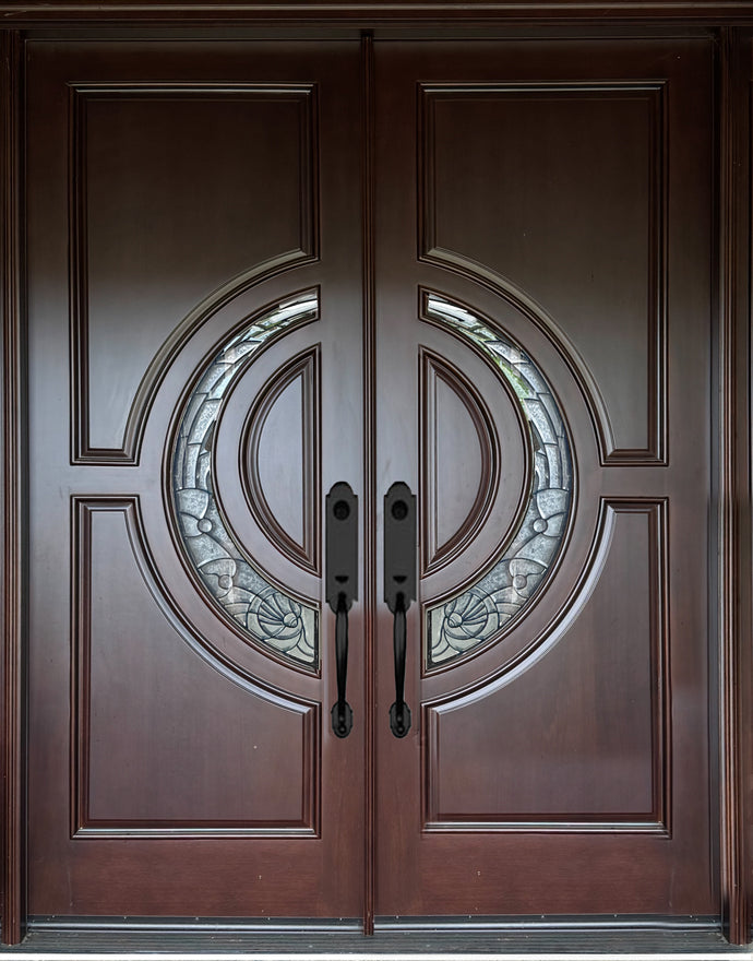 M580E - Exterior Wood Double Doors