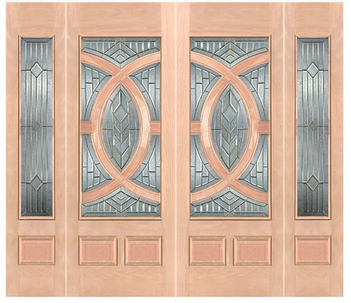 M680A Slab  Wood Entry Door – Closeout Sale