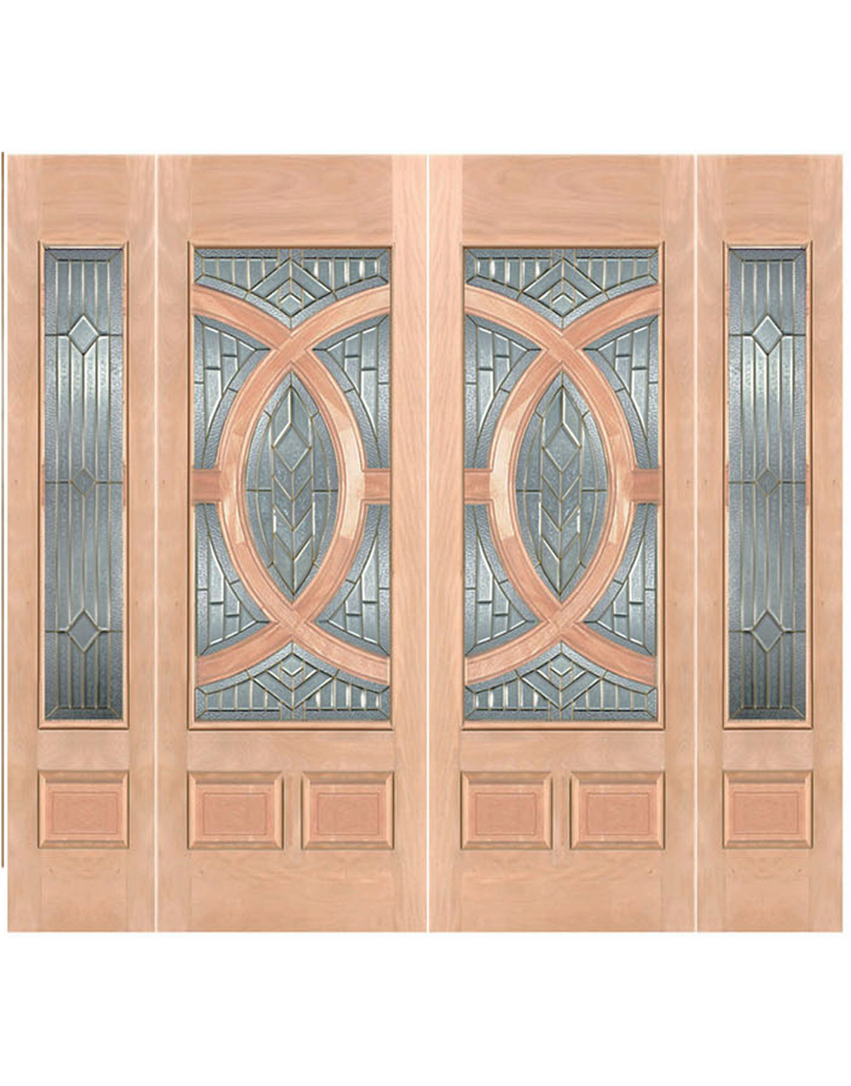 M680A Slab  Wood Entry Door – Closeout Sale