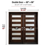 Solid Wood Exterior Door M6P