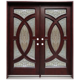 Solid Wood Exterior Door M705A