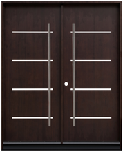 Load image into Gallery viewer, Wood Door Exterior Item M5P