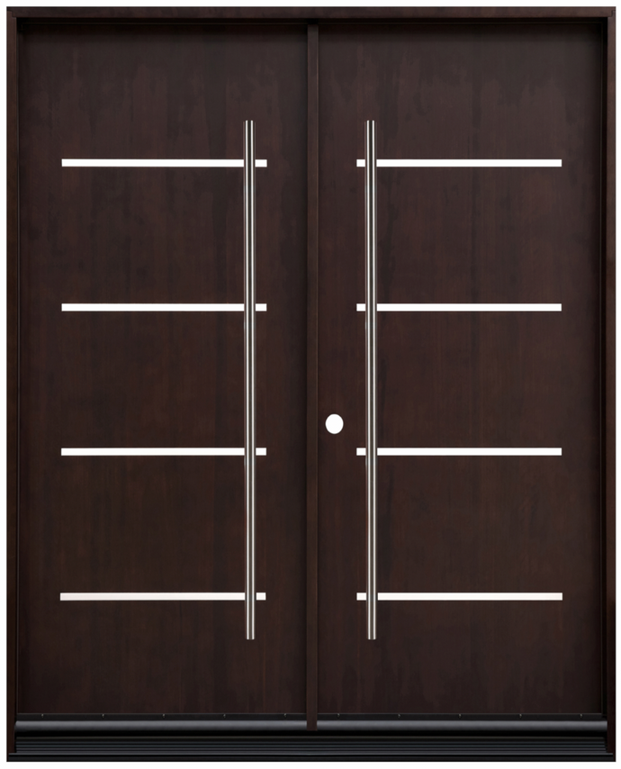 MP5 - Wood Double Entry Doors