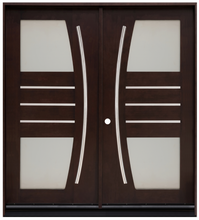 Load image into Gallery viewer, M1010 | Exterior Wood Double Doors